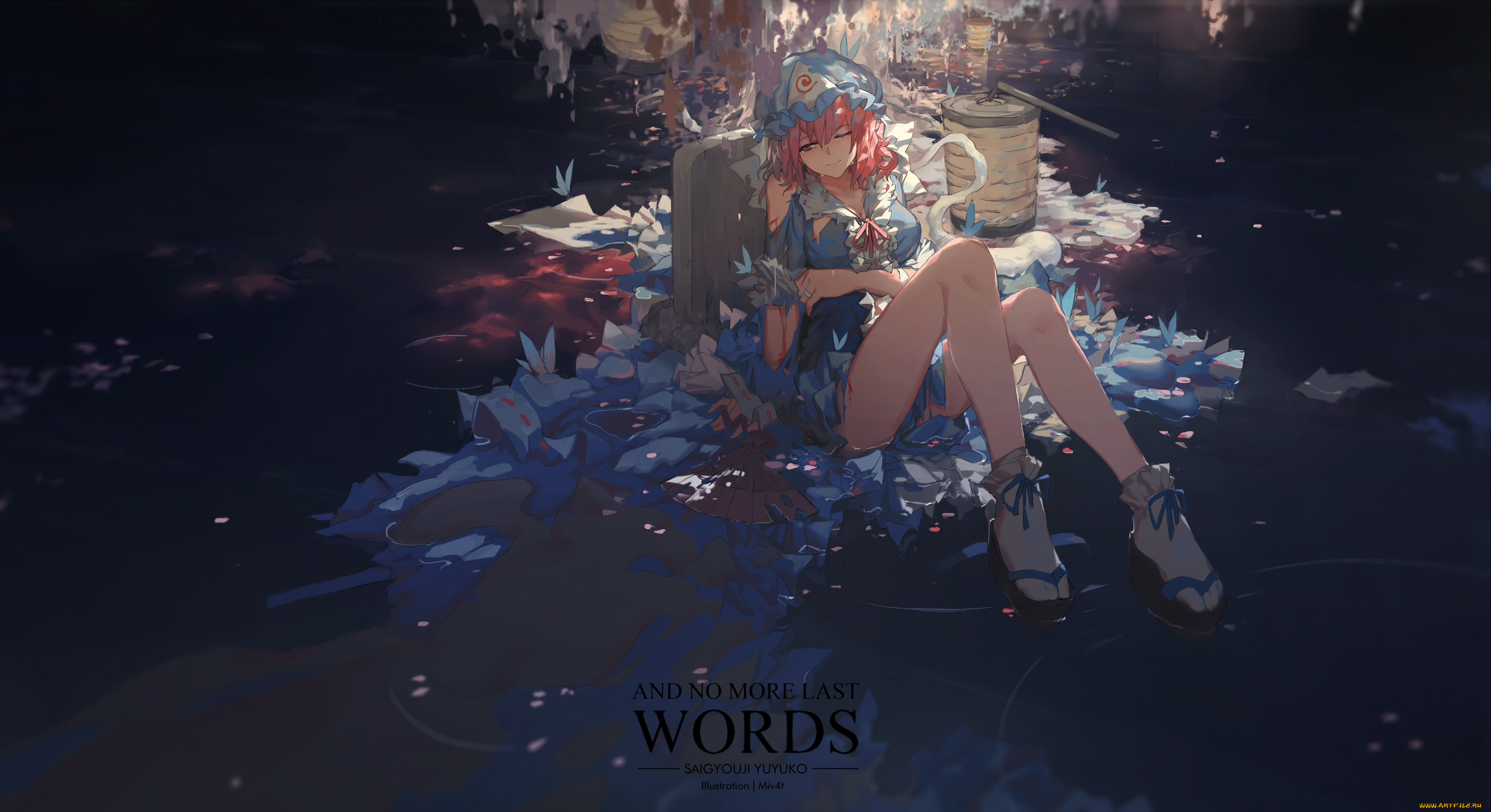 , touhou, saigyouji, yuyuko